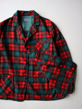 Load image into Gallery viewer, 1960s Pendleton Topster Plaid Lightweight Blazer - L
