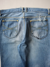 Load image into Gallery viewer, 1970s Distressed Lee Denim Jeans - 35&quot;
