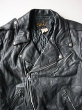 Load image into Gallery viewer, 1960s Esprit Leather Motorcycle Jacket - M
