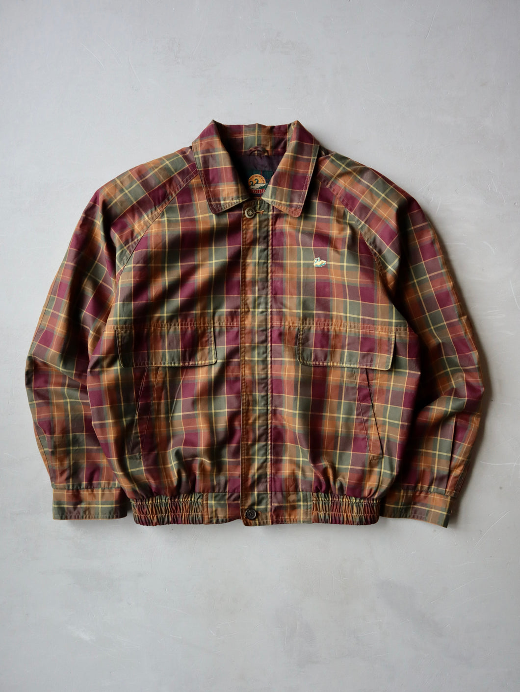 1990s Lakeland Lightweight Check Bomber Jacket - M/L