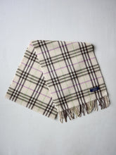 Load image into Gallery viewer, Burberry Nova Check Cashmere Scarf
