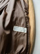 Load image into Gallery viewer, 1960s Distressed Bermans Suede Bomber Leather Jacket - L
