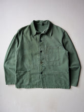 Load image into Gallery viewer, 1970s Faded Green German Workwear Jacket - M/L
