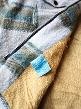 Load image into Gallery viewer, 1970s Signal Plaid Wool Blend Jacket - L/XL
