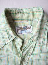 Load image into Gallery viewer, 1970s Distressed Western Pearl Snap Shirt - XS/S
