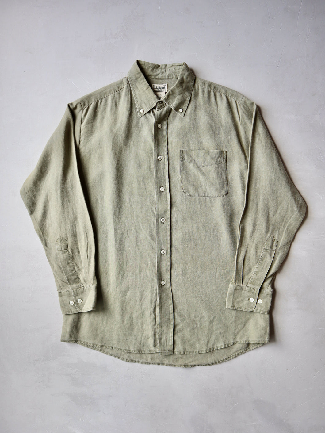 L.L. Bean Linen Shirt - L