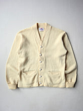 Load image into Gallery viewer, 1950s Distressed Campus Wool Cardigan - XS
