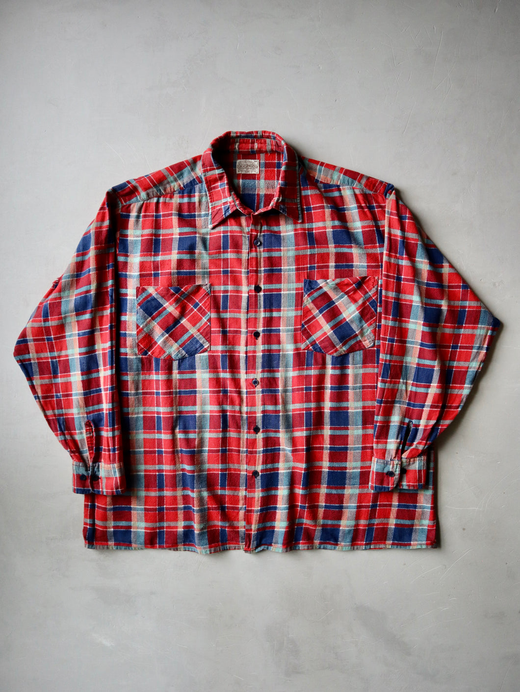 Distressed Saugatuck Dry Goods Company Flannel Shirt - 2XL