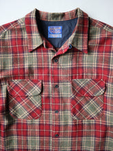 Load image into Gallery viewer, 1990s Pendleton Plaid Loop Collar Shirt - XL
