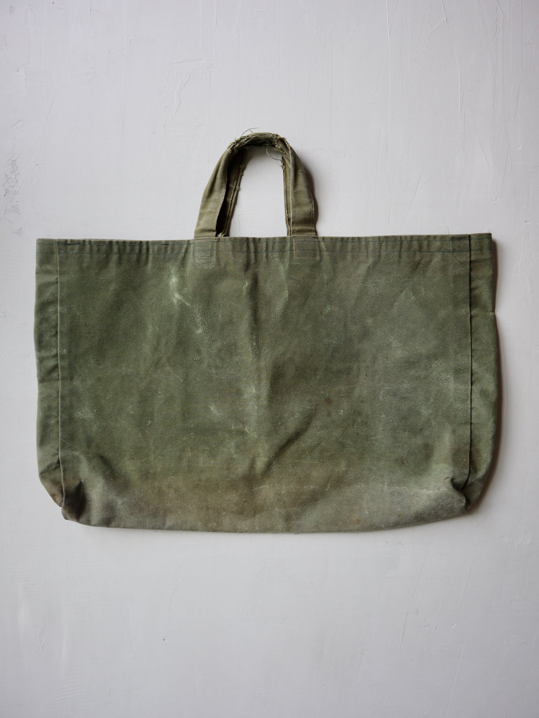 Distressed Canvas Tote Bag