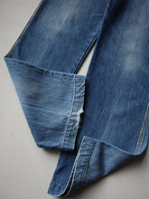 Load image into Gallery viewer, 1970s Distressed Lee Denim Jeans - 35&quot;
