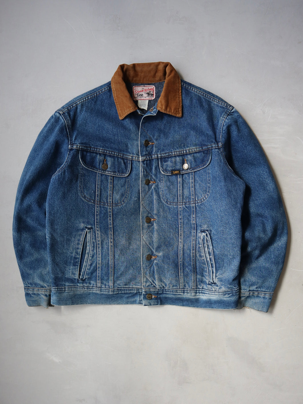 1980s Lee Storm Rider Denim Jacket - L