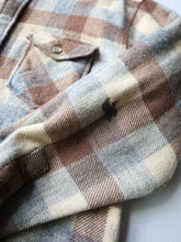 Load image into Gallery viewer, 1980s Distressed The Great Plains CPO Plaid Shirt - M
