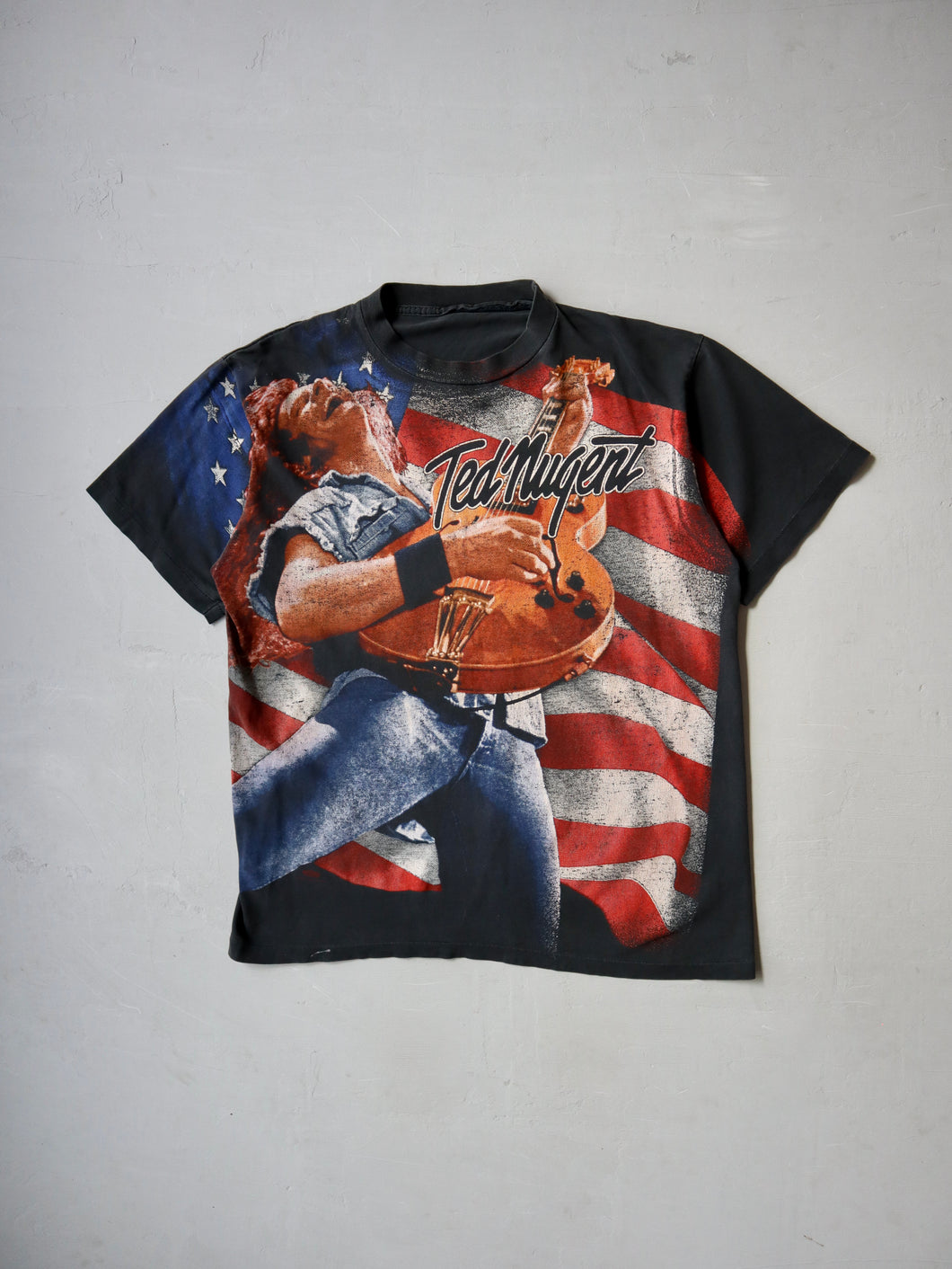 1990's Ted Nugent One Nation AOP T-Shirt - M/L