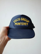 Load image into Gallery viewer, 1990s USCG Monterey Trucker Cap
