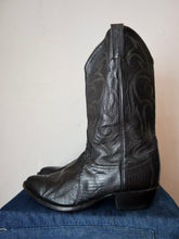 Load image into Gallery viewer, Tony Lama Lizard Skin Leather Western Boots - US 10
