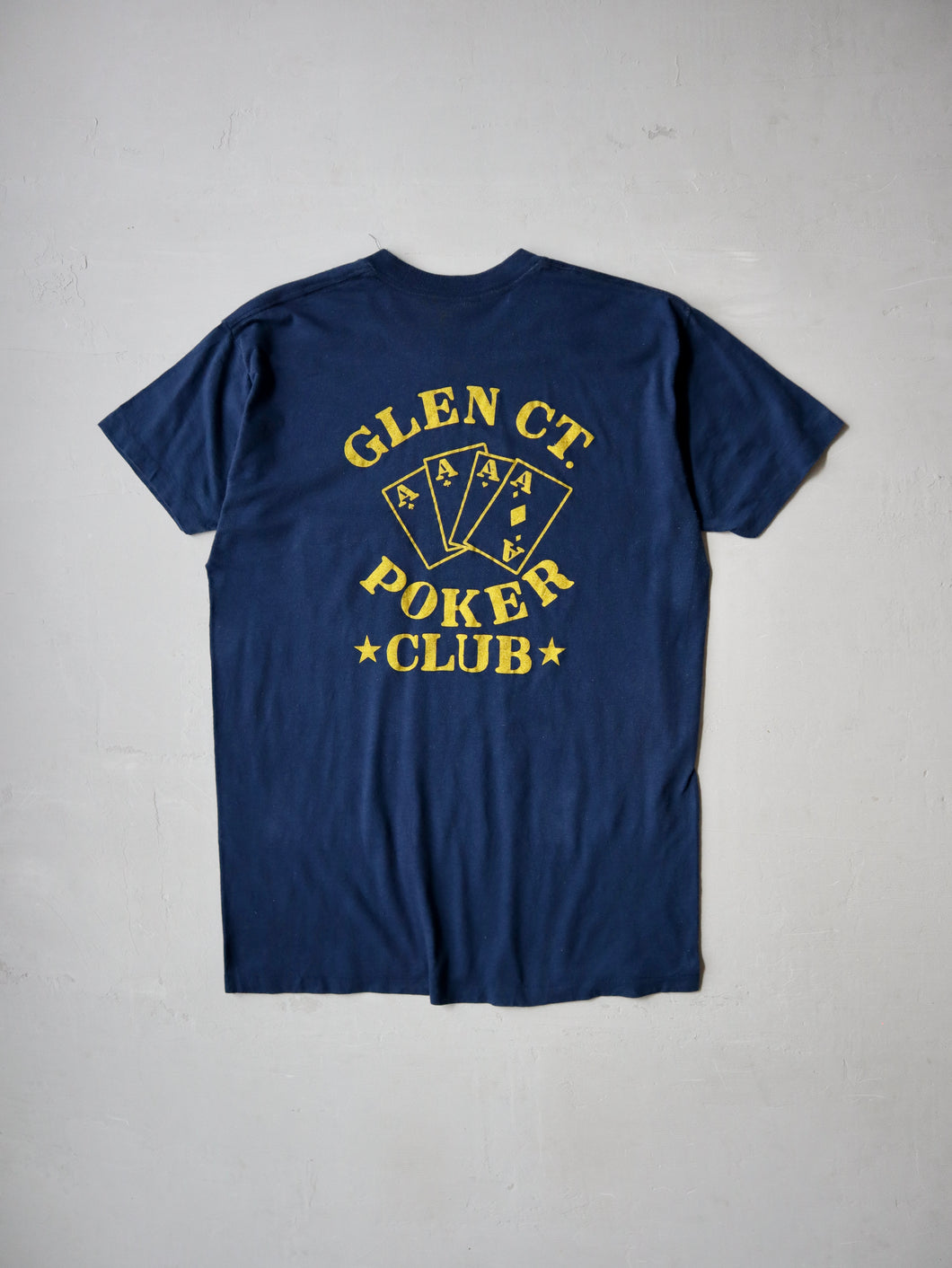 1970's Poker Club T-Shirt - M