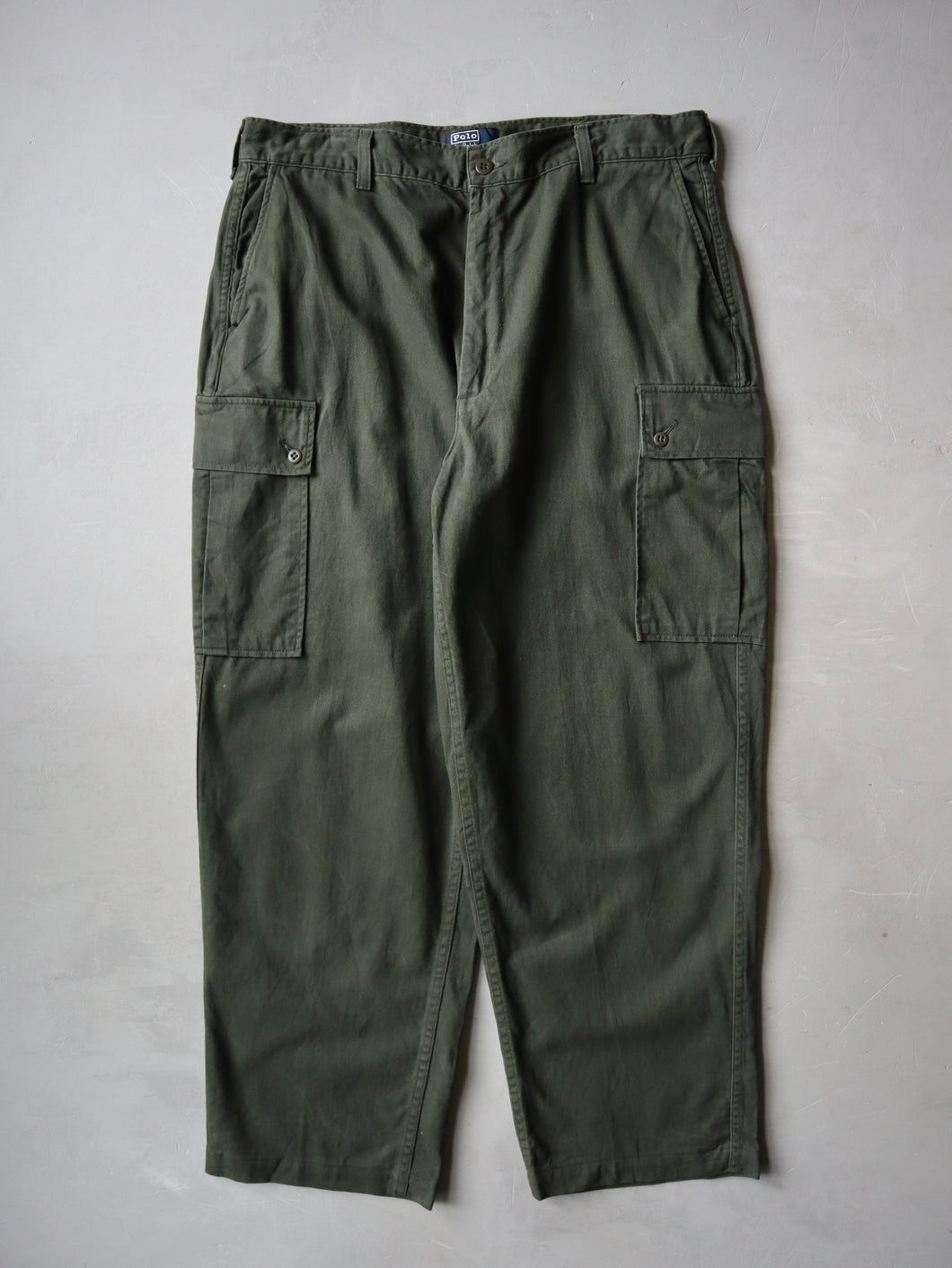 1980s Made in USA Polo Ralph Lauren Cargo Pants - 36