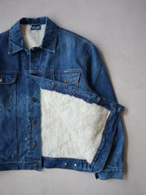 Load image into Gallery viewer, 1980&#39;s Distressed Wrangler Lined Denim Jacket - XL
