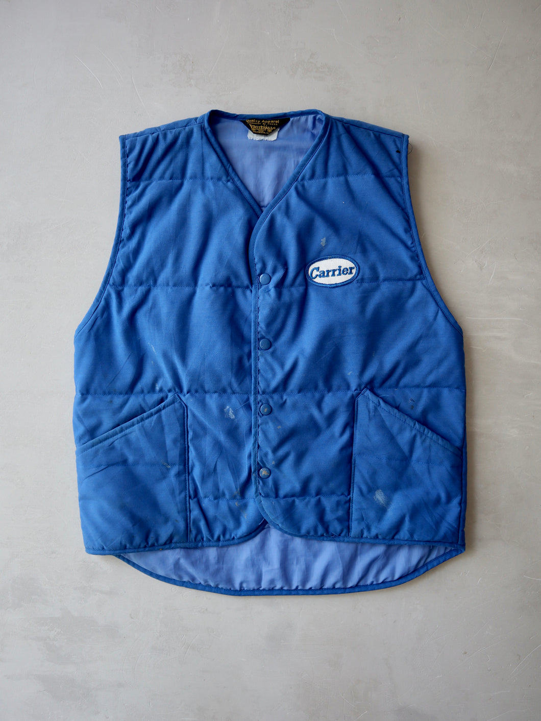 1970s Distressed Carrier Vest - M