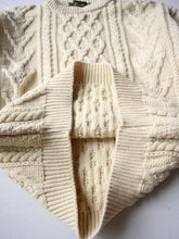 Load image into Gallery viewer, 1980s Brambles Wool Cable Knit Sweater - L
