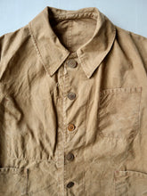 Load image into Gallery viewer, 1940s French Canvas Chore Jacket - M/L
