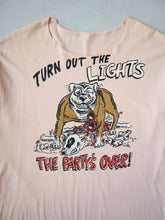 Load image into Gallery viewer, 1980s Thrashed The Party&#39;s Over T-Shirt - S/M
