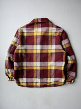 Load image into Gallery viewer, 1970s Plaid Wool CPO Jacket - L/XL
