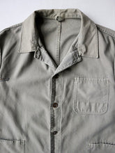 Load image into Gallery viewer, 1970s Faded Green Euro Chore Jacket - M
