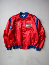 Load image into Gallery viewer, 1980&#39;s Budweiser Clydesdales Satin Bomber Jacket - XL
