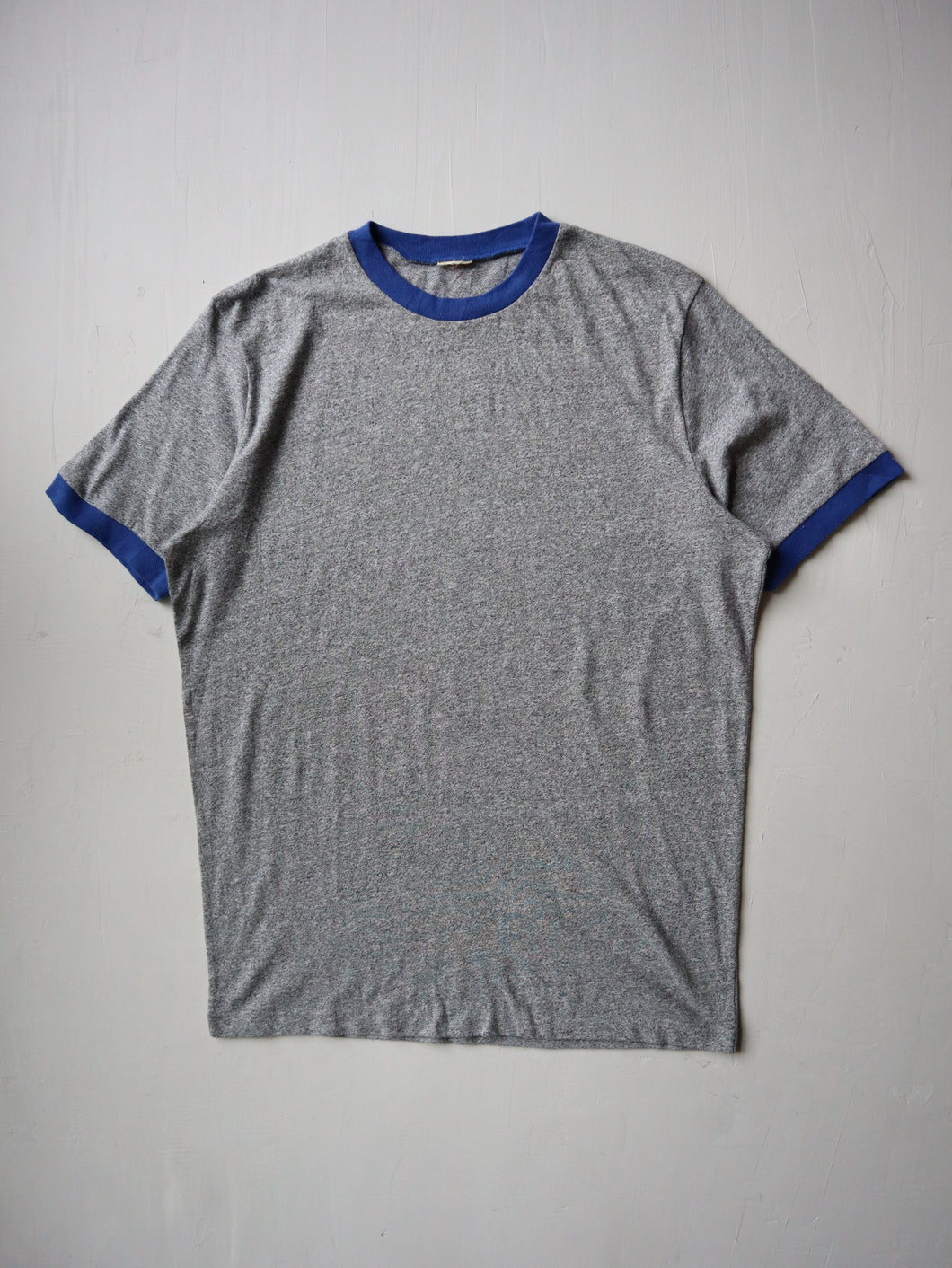 1980s Blank Ringer T-Shirt - M/L