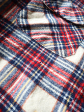 Load image into Gallery viewer, 1960s Pendleton Plaid Loop Collar Wool Shirt - S
