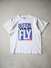 Load image into Gallery viewer, 1990s Levi&#39;s &#39;Button Your Fly&#39; Promo T-Shirt - L

