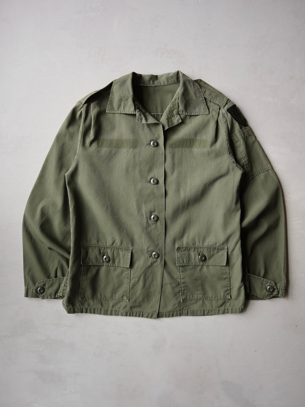 1960's U.S Army Women's OG-107 Ripstop Field Shirt - S