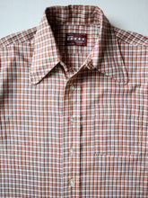 Load image into Gallery viewer, 1970s Campus Check Shirt - S
