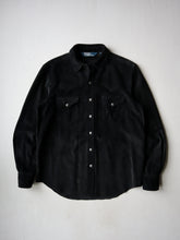 Load image into Gallery viewer, Polo Ralph Lauren Suede Leather Western Shirt - L
