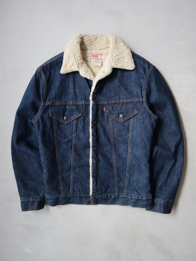1970s Levi's Sherpa Lined Denim Jacket - XS