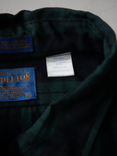Load image into Gallery viewer, 1990&#39;s Pendleton Black Watch Tartan Plaid Wool Shirt - XL
