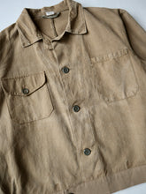 Load image into Gallery viewer, Czech Otavan Třebon Cropped Herringbone Twill Workwear Jacket - L

