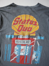 Load image into Gallery viewer, 1980s Thrashed Status Quo End of the Road Tour T-Shirt - S
