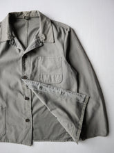 Load image into Gallery viewer, 1970s Faded Green Euro Chore Jacket - M

