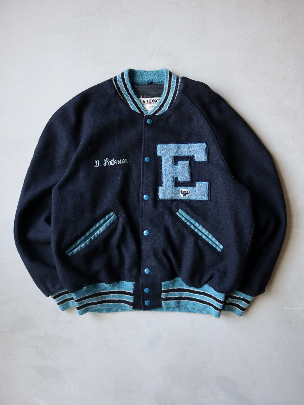 1980s DeLong Varsity Jacket - L