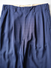 Load image into Gallery viewer, 1950s Gabardine Drop Loop Pants - 32"
