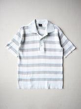 Load image into Gallery viewer, 1970s JCPenney Striped Polo Shirt - S
