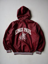 Load image into Gallery viewer, 1970s Maroon Kings Park Hooded Warm Up Windbreaker - M
