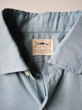 Load image into Gallery viewer, 1960s Penneys Towncraft Powder Blue French Cuff Shirt - M/L
