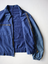 Load image into Gallery viewer, 1960s Faded French Moleskin Cyclist Jacket - L
