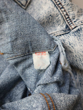 Load image into Gallery viewer, 1980&#39;s Made in USA Levi&#39;s Acid Wash Denim Jacket - L
