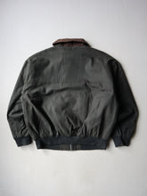 Load image into Gallery viewer, Waxed Bomber Jacket with Corduroy Collar - XL
