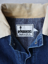 Load image into Gallery viewer, 1970&#39;s Roebucks Blanket Lined Chore Jacket - L
